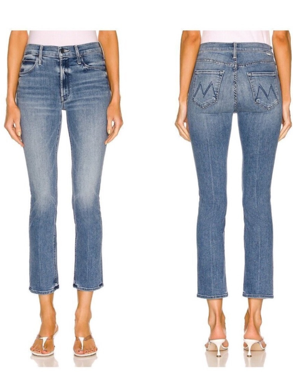 MOTHER • Dazzler Ankle Mid-Rise We The Animals Size 28